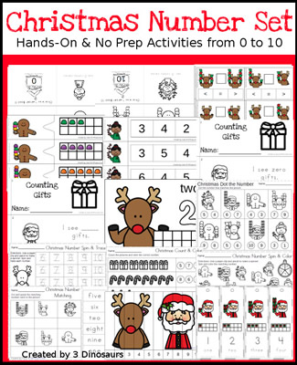 ChristmasNumbersSet0to10