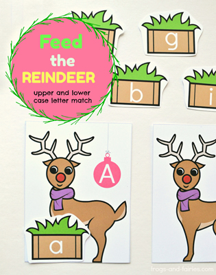 FeedtheReindeerUpperLowerCaseLetterMatch