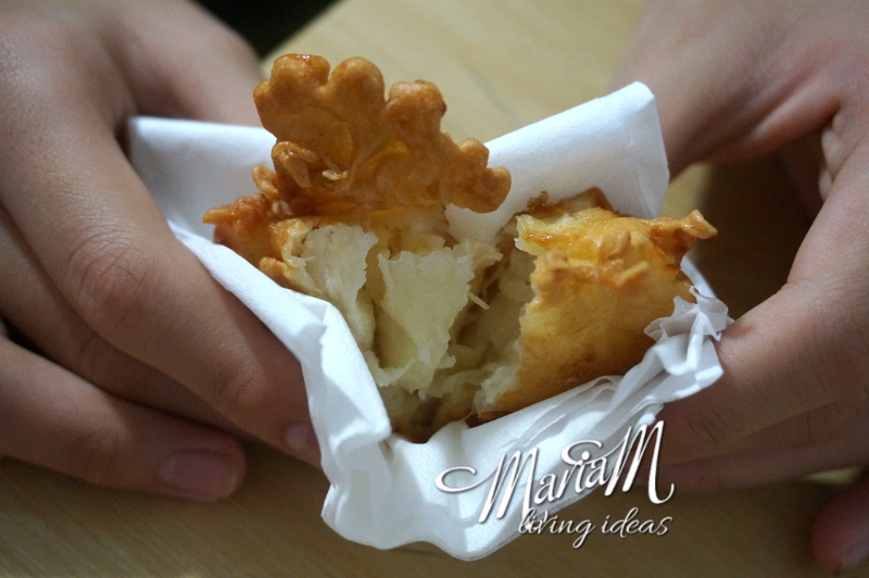 Fried fermented cassava