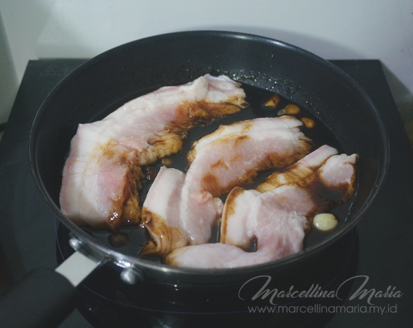 Pork belly stewed in soy sauce recipe