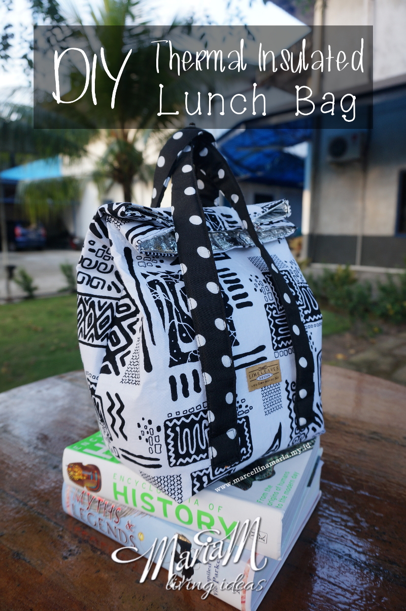 handmade gift ideas for teenager: thermal insulated lunch bag