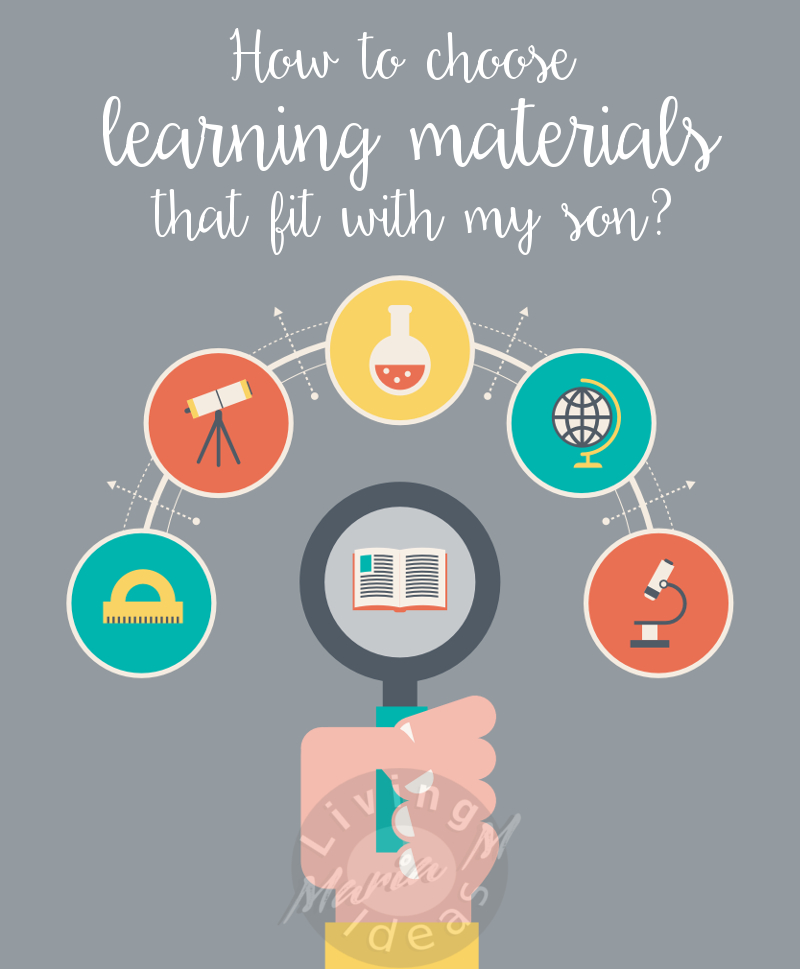 how to choose learning material for homeschool