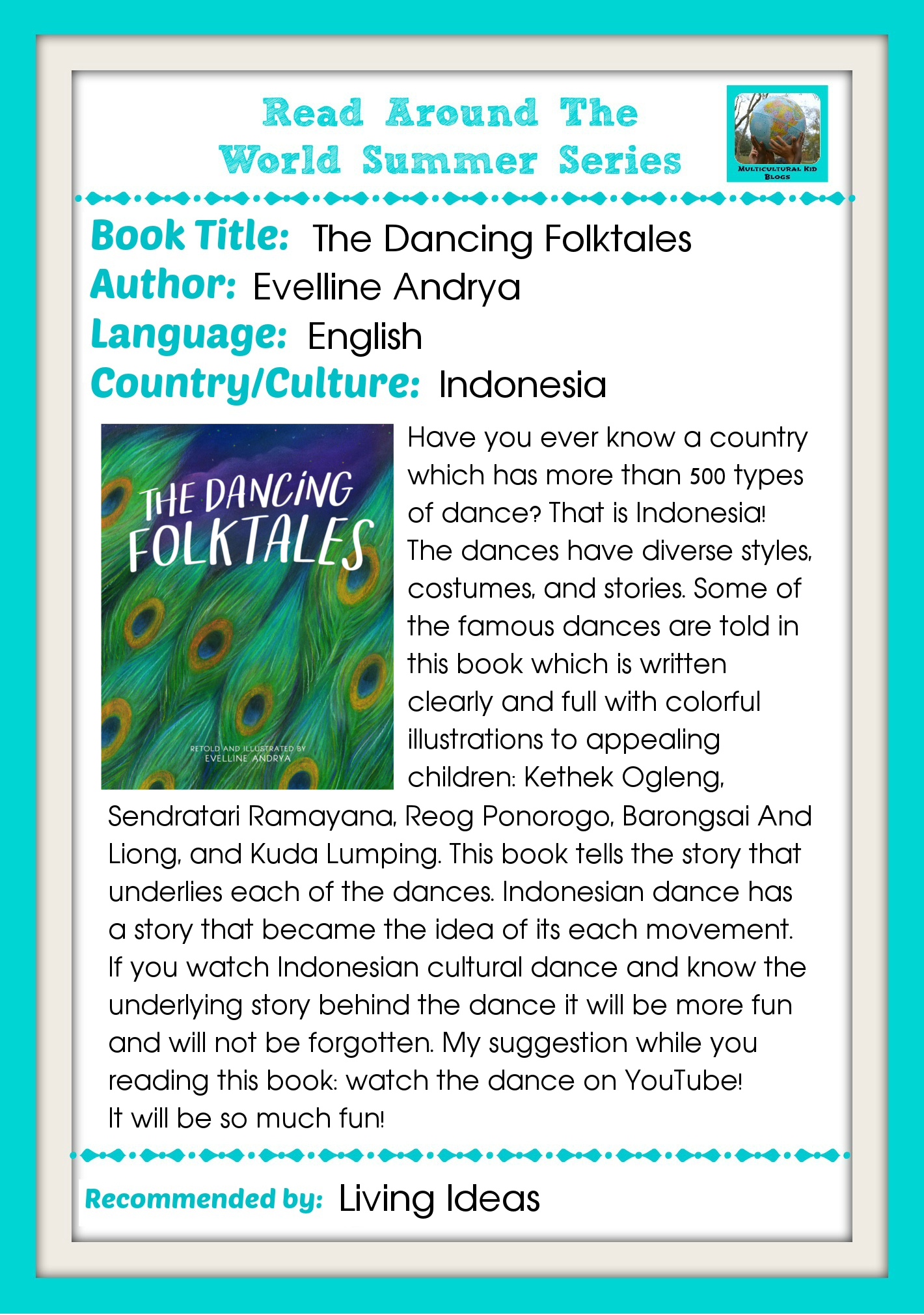 Read Around The World Summer Series: The Dancing Folktales