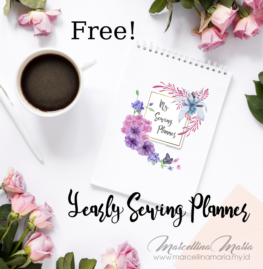 FREE yearly sewing planner