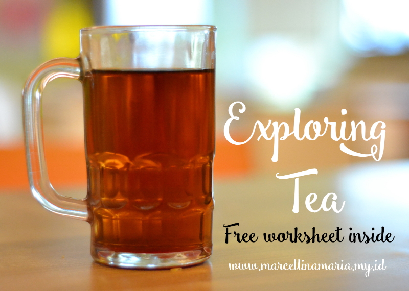 Exploring tea in Indonesia, you can download free tea time worksheet